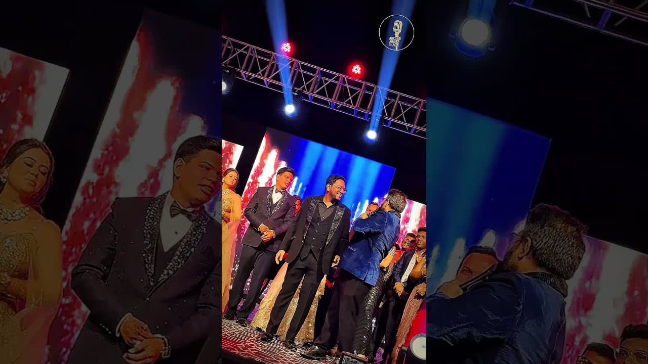 Sangeet ceremony showreel hosted by Anchor Akash Phalle